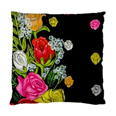 Floral Rhapsody Pt 4 Standard Cushion Case (two Sides) by dawnsiegler