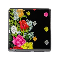 Floral Rhapsody Pt 4 Memory Card Reader (square) by dawnsiegler