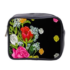 Floral Rhapsody Pt 4 Mini Toiletries Bag 2-side by dawnsiegler