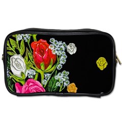 Floral Rhapsody Pt 4 Toiletries Bags by dawnsiegler