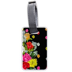 Floral Rhapsody Pt 4 Luggage Tags (one Side)  by dawnsiegler