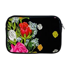 Floral Rhapsody Pt 4 Apple Macbook Pro 17  Zipper Case by dawnsiegler