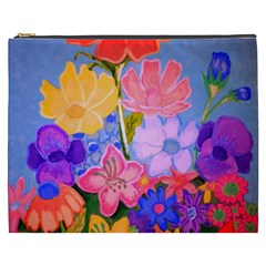 Spring Pastels Cosmetic Bag (xxxl)  by dawnsiegler