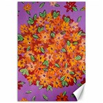 Floral Sphere Canvas 12  x 18   11.88 x17.36  Canvas - 1