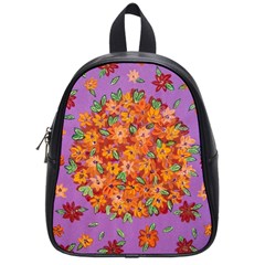 Floral Sphere School Bags (small)  by dawnsiegler