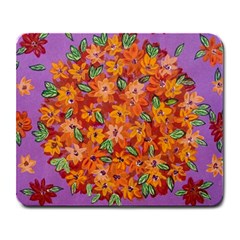 Floral Sphere Large Mousepads by dawnsiegler