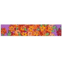 Floral Sphere Flano Scarf (large)