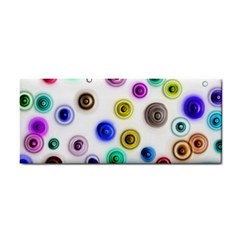 Colorful concentric circles              Hand Towel