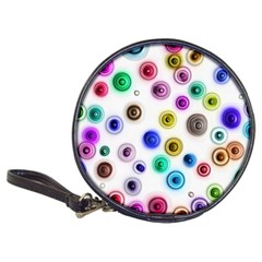 Colorful concentric circles              Classic 20-CD Wallet