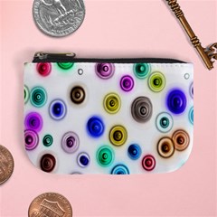 Colorful concentric circles        Mini Coin Purse