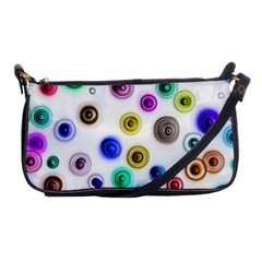 Colorful concentric circles              Shoulder Clutch Bag