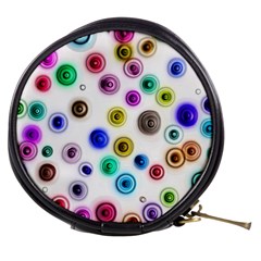 Colorful concentric circles              Mini Makeup Bag