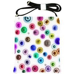 Colorful concentric circles              Shoulder Sling Bag