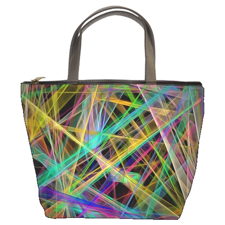 Colorful laser lights        Bucket Bag