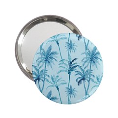 Watercolor Palms Pattern  2 25  Handbag Mirrors by TastefulDesigns