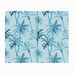 Watercolor Palms Pattern  Small Glasses Cloth (2-Side) Back