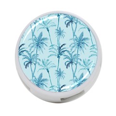 Watercolor Palms Pattern  4-port Usb Hub (one Side) by TastefulDesigns