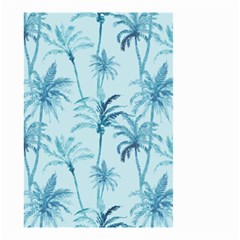 Watercolor Palms Pattern  Small Garden Flag (two Sides) by TastefulDesigns