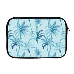 Watercolor Palms Pattern  Apple Macbook Pro 17  Zipper Case by TastefulDesigns