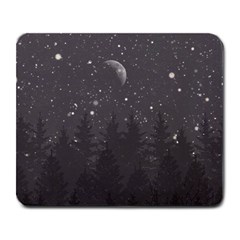 Night Full Star Large Mousepads by berwies