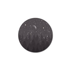 Night Full Star Golf Ball Marker (4 Pack)