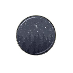 Night Full Star Hat Clip Ball Marker (4 Pack) by berwies