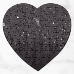 Night Full Star Jigsaw Puzzle (heart) by berwies