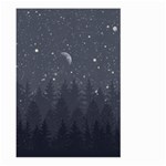 Night Full Star Large Garden Flag (Two Sides) Back