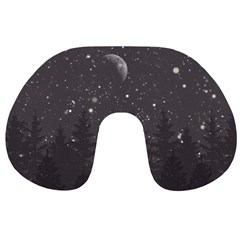 Night Full Star Travel Neck Pillows by berwies