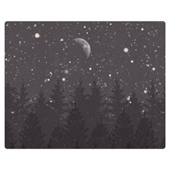 Night Full Star Double Sided Flano Blanket (medium) 