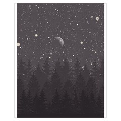 Night Full Star Drawstring Bag (small) by berwies