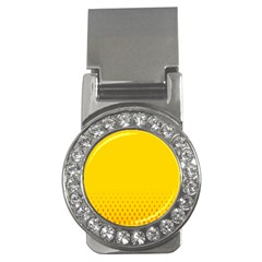 Yellow Star Light Space Money Clips (cz)  by Mariart