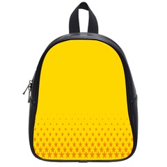 Yellow Star Light Space School Bags (small)  by Mariart