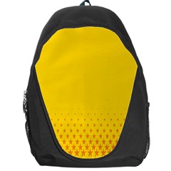 Yellow Star Light Space Backpack Bag