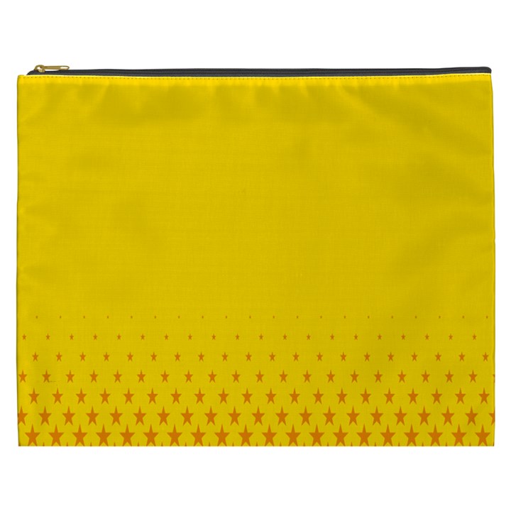 Yellow Star Light Space Cosmetic Bag (XXXL) 