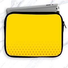 Yellow Star Light Space Apple Ipad 2/3/4 Zipper Cases by Mariart