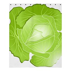 Cabbage Leaf Vegetable Green Shower Curtain 60  X 72  (medium)  by Mariart