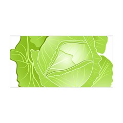 Cabbage Leaf Vegetable Green Yoga Headband by Mariart