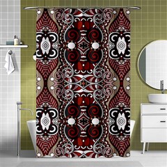 Batik Fabric Shower Curtain 48  X 72  (small)  by Mariart