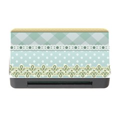 Circle Polka Plaid Triangle Gold Blue Flower Floral Star Memory Card Reader With Cf