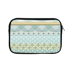 Circle Polka Plaid Triangle Gold Blue Flower Floral Star Apple Ipad Mini Zipper Cases by Mariart