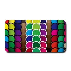 Circle Round Yellow Green Blue Purple Brown Orange Pink Medium Bar Mats by Mariart