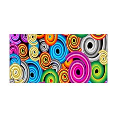 Circle Round Hole Rainbow Yoga Headband by Mariart