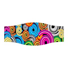 Circle Round Hole Rainbow Stretchable Headband by Mariart