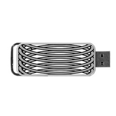 Circular Iron Portable Usb Flash (one Side) by Mariart