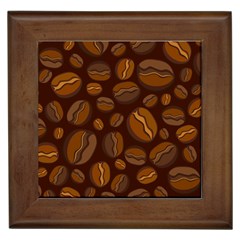 Coffee Beans Framed Tiles