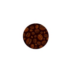 Coffee Beans 1  Mini Buttons by Mariart