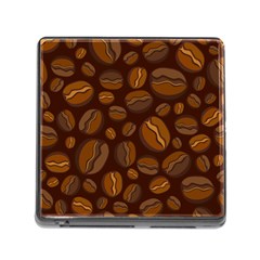 Coffee Beans Memory Card Reader (square) by Mariart