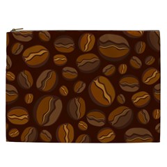 Coffee Beans Cosmetic Bag (xxl)  by Mariart