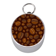 Coffee Beans Mini Silver Compasses by Mariart